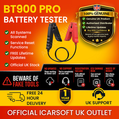 iCarsoft BT900 Batterietester 12V 24V Auto Van Diagnosegerät | Direkt iCarsoft