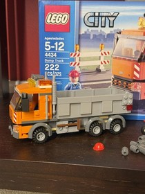 Lego City 4434 Construction Dump Truck Complete