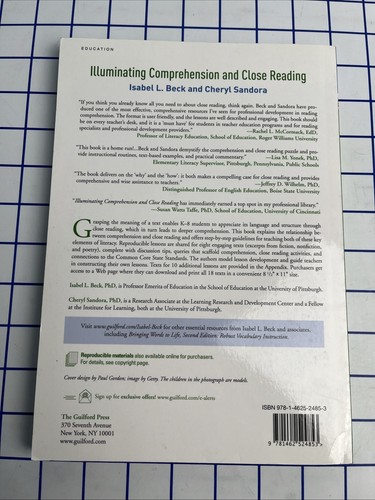 Illuminating Comprehension and Close Reading by Beck and Sandora 2016 PB - Bild 2 von 3