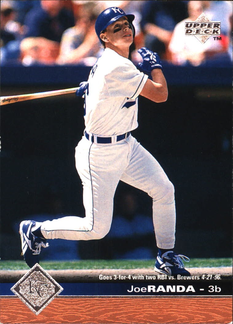 1997 Upper Deck Joe Randa #89 Kansas City Royals