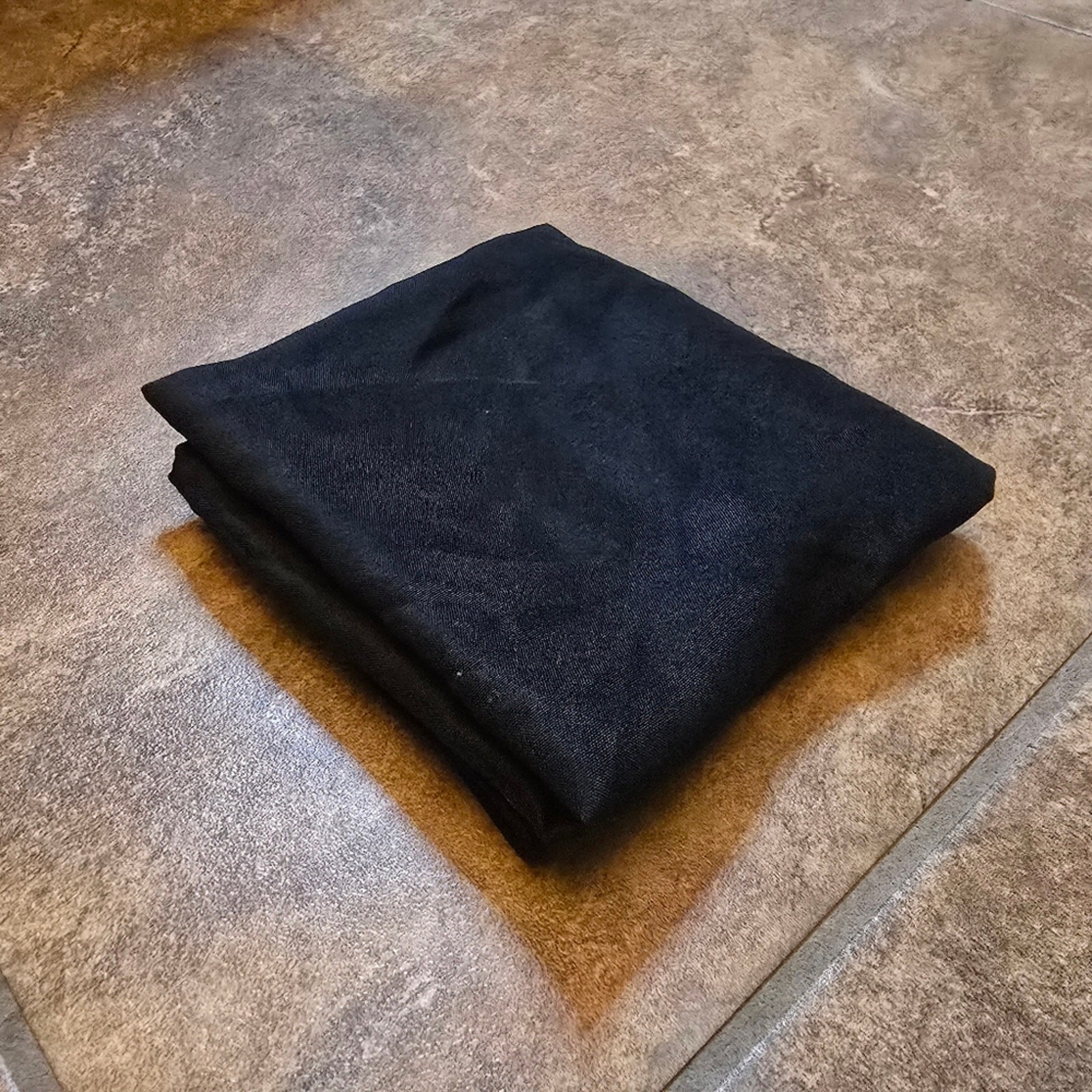 Black Basic Solid Bandana - image 3