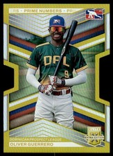 2023 PANINI EXTRA EDITION PRIME NUMBERS GOLD /10 OLIVER GUERRERO