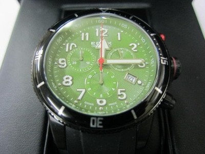 Edox Chronorally S Quartz Chronograph Stainless Steel 48mm Used