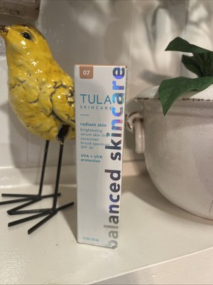 TULA SKINCARE ~ RADIANT SKIN BRIGHTENING SERUM SKIN TINT ~07 Light Neutral Warm