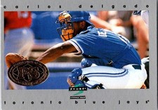 Carlos Delgado 1997 Score Premium Stock #92 Toronto Blue Jays