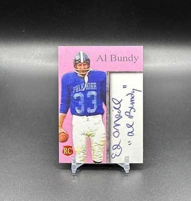 Al Bundy Sports Card - Pink - Ed O'neill - Polk High Married with Children