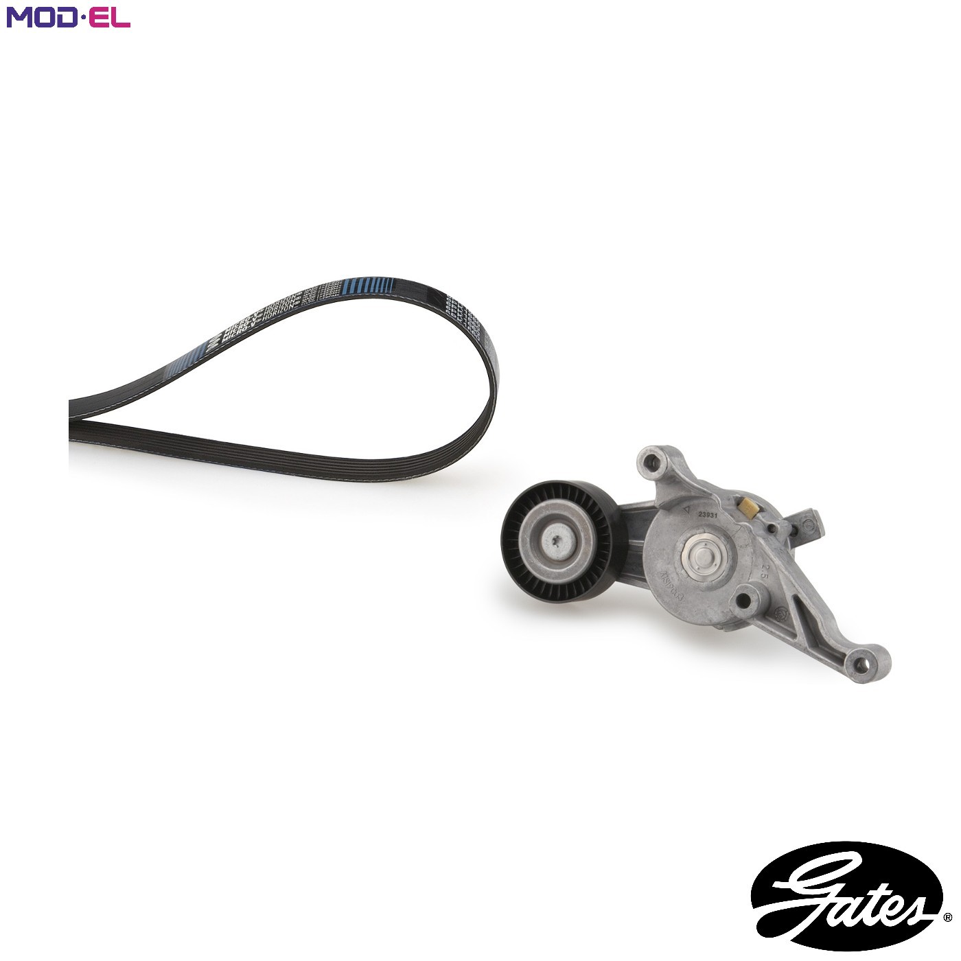Drive Belt Kit fits SKODA OCTAVIA Mk2 2.0D 05 to 10 BMM Set Gates Quality New - Image 7