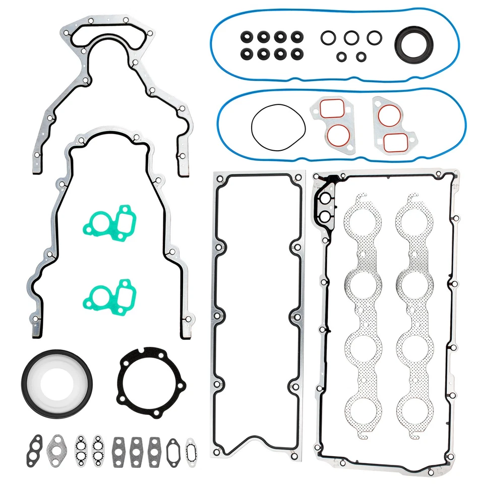 Juego de juntas GEN III LS 12558178 apto para Chevrolet Silverado 2500 6,0 L 2002 2003 Foto 3 de 4