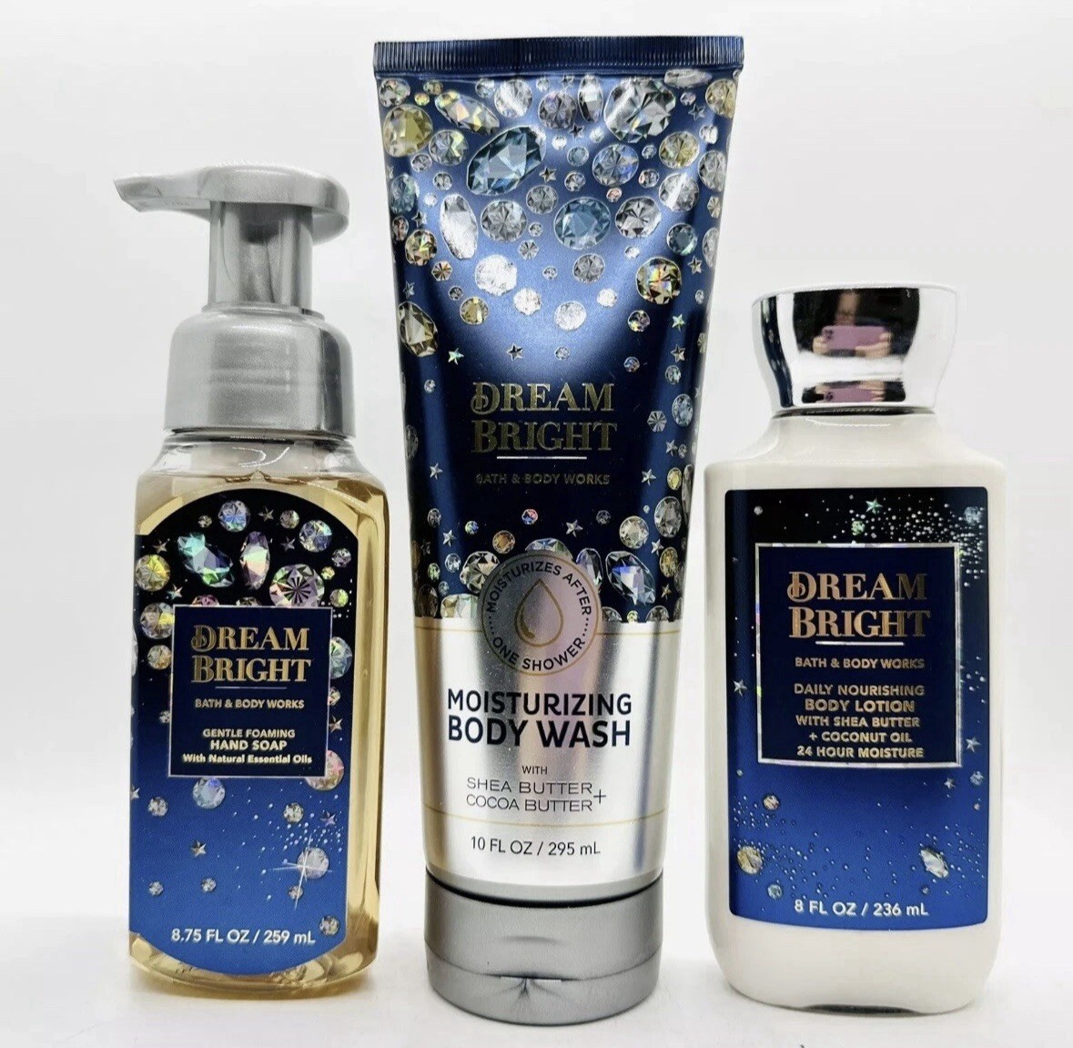 3/PCS SET Bath & Body Works DREAM BRIGHT Hand Soap+Moisturizing