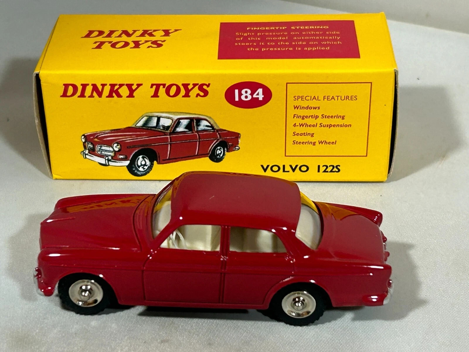 Dinky 184, Volvo 122s - Free Price Guide & Review