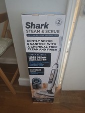 Shark Steam & Scrub S8201UK Automatic Hard Floor Steam Mop Dirty/Scuffs