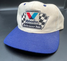 Vintage 1990s Valvoline Performance Team NASCAR Snapback Hat / Cap Cyrk RARE