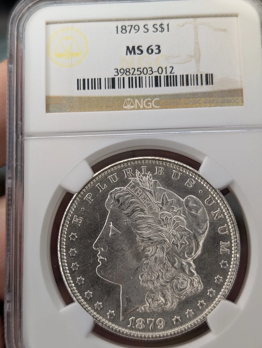 1879 Grade MS 63 Morgan US Dollars for sale | eBay