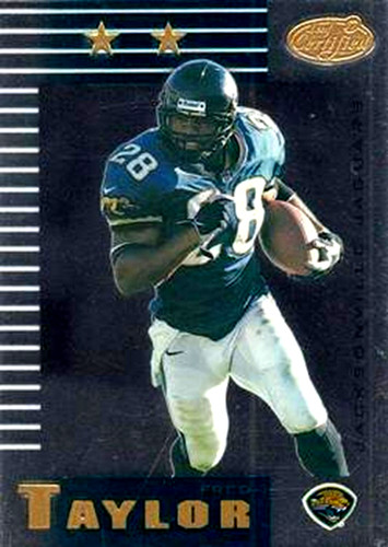 1999 Leaf Certified Fred Taylor [Mirror Red] #124 card