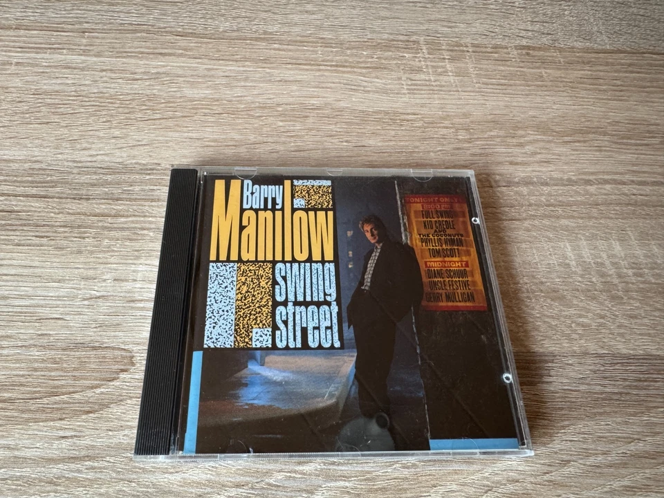 CD Barry Manilow "Swing Street" von 1987