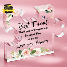 Best Friend Birthday Gifts, Valentines Day Friend Gifts for Long Distance, Frien