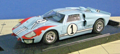 1/43 Ford GT Mk.II  1966 Le Mans car #1. Ken Miles/ Denny Hulme in clear case
