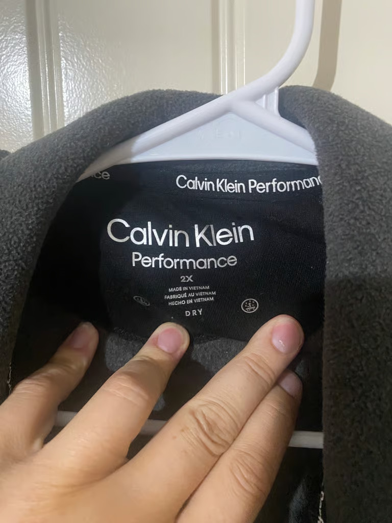 Calvin Klein Performance Dark Grey  polyester fle… - image 2