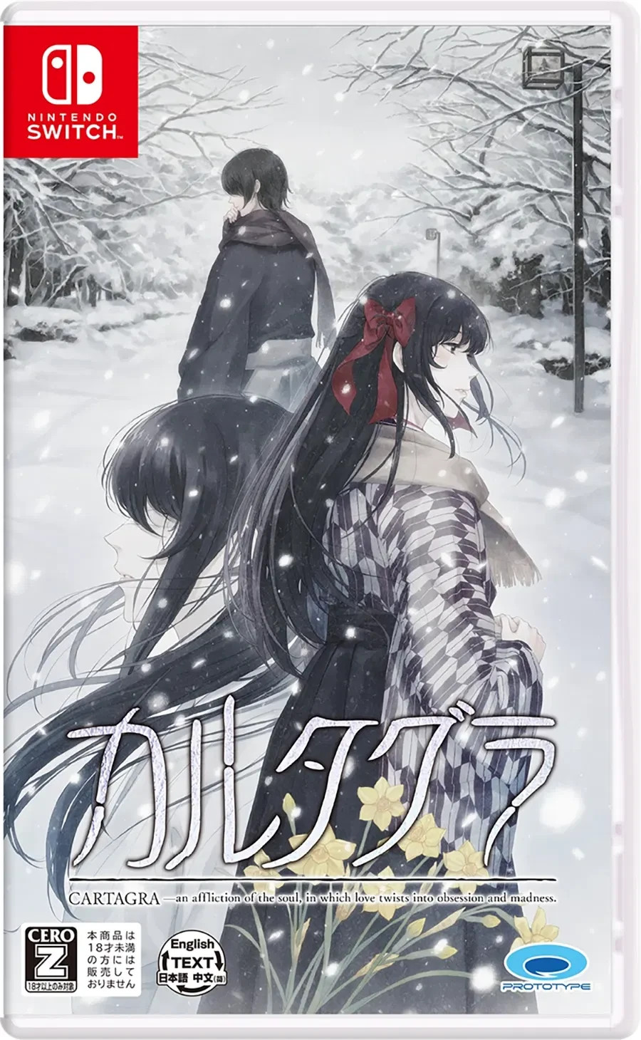 CARTAGRA: The Sickness of Possessory and Crazy Nintendo Switch JP IMPORT NEW