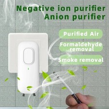 Mini Purificatore d'Aria Anione Plug-in Generatore di Ioni Negativi Rimuovi Odori per Casa