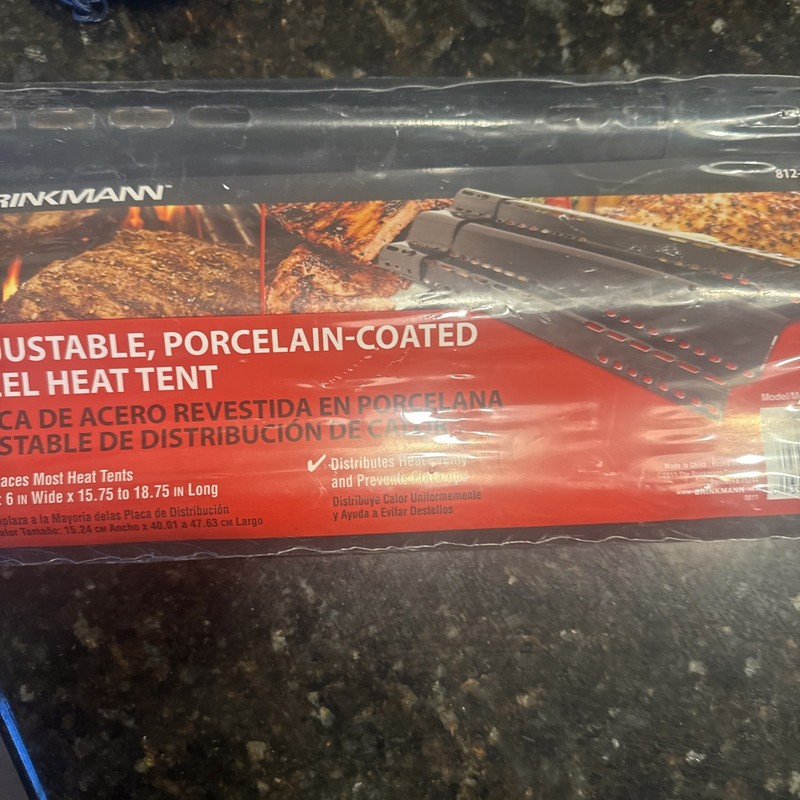 Brinkmann 812-7112-S2 Grill Parts Pro Adjustable Porcelain Coat Steel Heat Tent