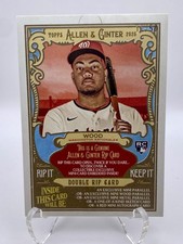 2025 Topps Allen & Ginter Double Rip Card James Wood, Dylan Crews #Drip26 RC /50