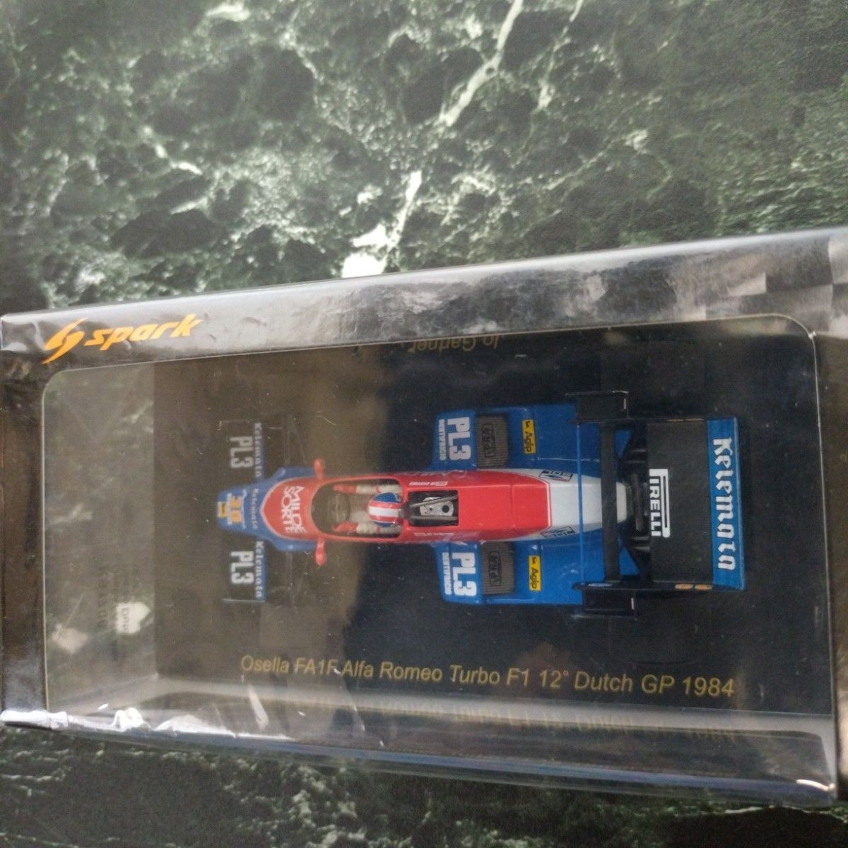 SPARK 1/43 Osella FA1F Alfa Romeo 1984 Dutch GP F1 Jo Gartner