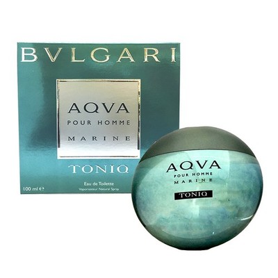 Bvlgari AQVA Pour Homme Marine TONIQ Eau de Toilette 3.4 oz 100 ml New in Box