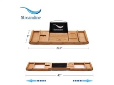 Streamline Bathtub Caddy in Bamboo