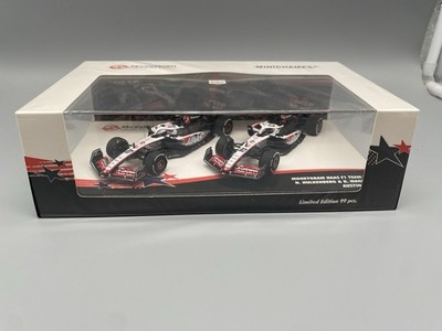 Minichamps F1 1:43 Haas 2-Car-Set Magnussen / Hülkenberg Austin GP 2023 Lim. 99