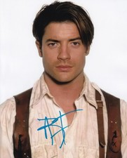 BRENDAN FRASER signed autograph 20x25cm THE MUMMY in person autograph ACOA