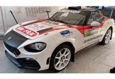 1/43 Miniature Car Abarth 124 Rally RGT #51 Rally Monte Carlo 2022 Diecast
