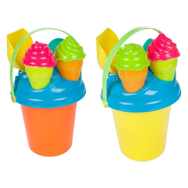 Toi-Toys Play Out - Set Da Spiaggia Emmer En Ijsvormen, 8 Dlg. (Us Import)-image