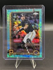 2025 Topps Chrome Logofractor #133 Joey Bart Aqua Refractor #/199