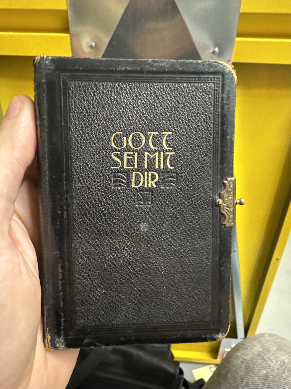 Bibel Gott Sei mit Dir Evangelisch Gesangbuch 1915 Goldband