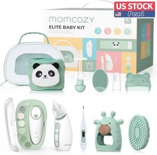 Momcozy Elite Baby Kit Electric Nail File Nasal Aspirator Thermometer Bath Brush