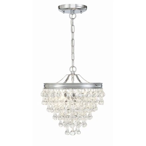 Crystorama Lighting - Three Light Mini Chandelier - Mini Chandelier - Calypso - - Picture 1 of 4