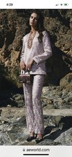 Exclusive Tory Burch Middle Eastern Line Lavender Pink Tunic Beaded  Ramadan