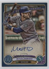 2019 Topps Gypsy Queen Auto Indigo 2/150 Mitch Haniger #GQA-MH Auto 19h0