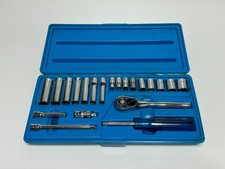 Cornwell Usa 21pc Sae 316-12 Service Socket Ratchet Set 14 Drive 1 Craftsman