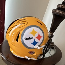 Hines Ward Pittsburgh Steelers Full Size Replica Helmet Signed BAS Original