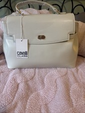 Handbag Cavalli Class Brand. NWT.  Color: Whi...