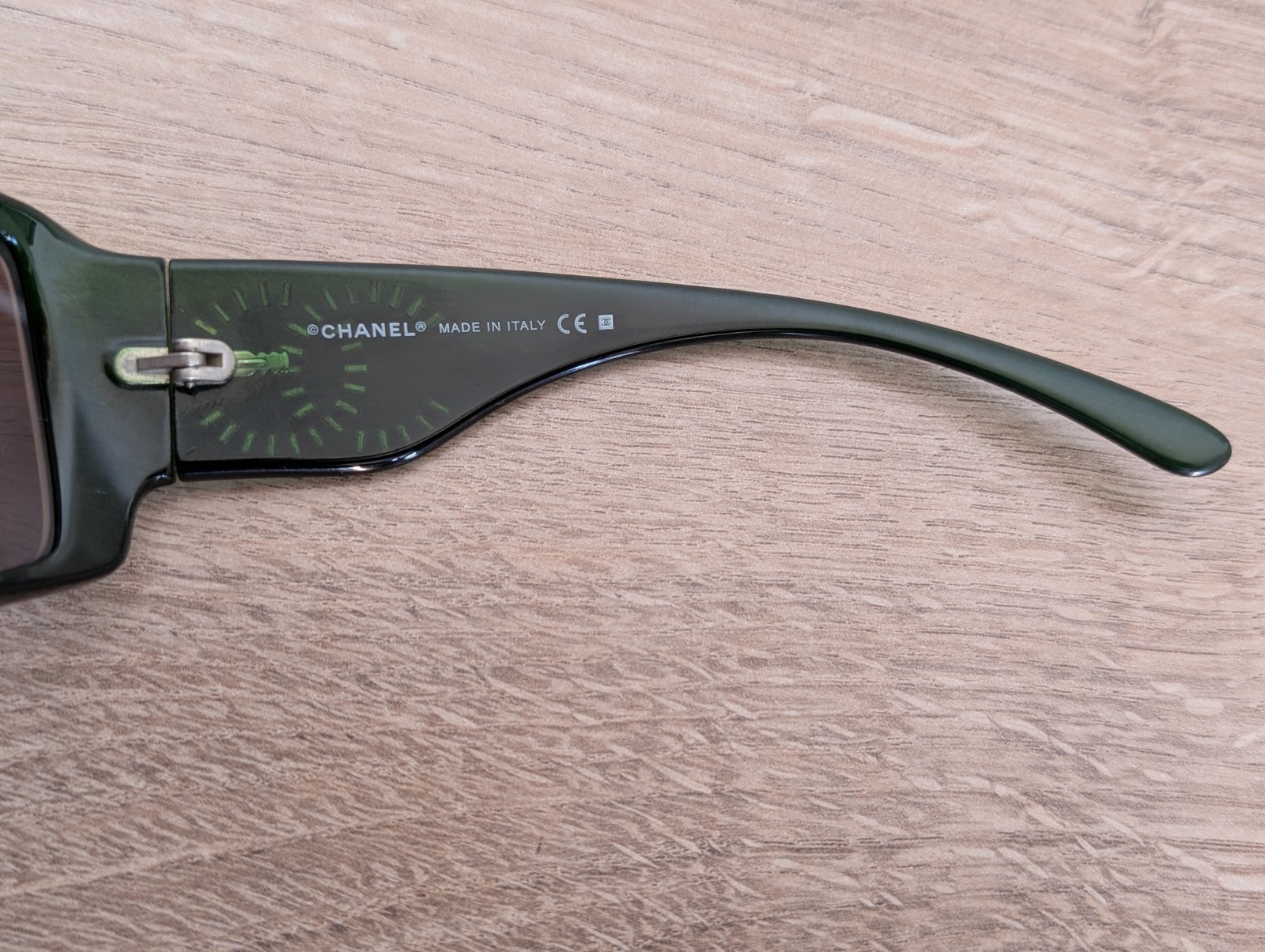 CHANEL 6021-B c.911/71 Green CoCo Mark Sunglasses  - Express Shipping to USA