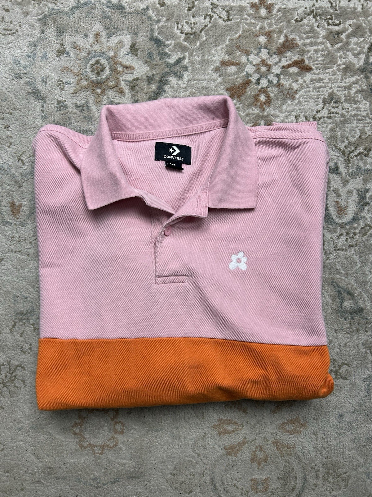 Le Fleur Long Sleeve Polo Shirt Top Mens Size Xl Great