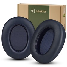 Geekria Protein Leather Ear Pads for SONY WH-XB910N Headphones Blue 