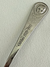 Vintage Gerber Baby Spoon 65 Year Commemorative 1928-1993 Oneida 4.75" A6G08