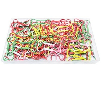 Paper Clips 5 Colors Cute Dog Bone Creative Paper Clip 100 Pcs Dog Bone Shape