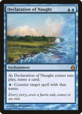 MTG - Declaration of Naught - Morningtide - Magic the Gathering