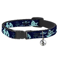 Cat Collar Breakaway with Bell Aladdin  Jasmine Silhouette A WHOLE NEW WORLD NA