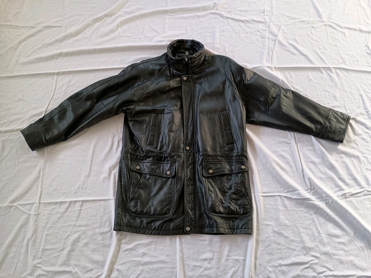 80’s Lewis Leathers Lewis Leathers Vintage 80s Roadmaster Style Motorcycle Jacket Size